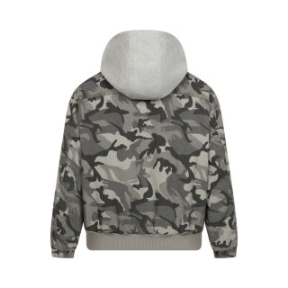 Camouflage Cotton-Padded Hooded Jacket for Men | Winter Coat 2