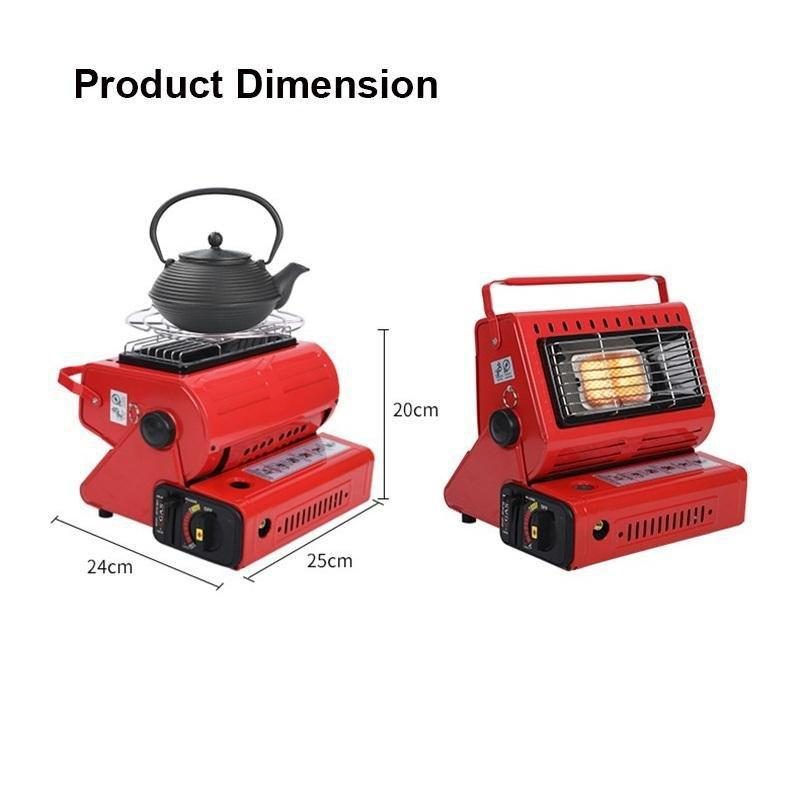 Portable Outdoor Heating Stove | Dual-Use LPG Mini Tent Heater