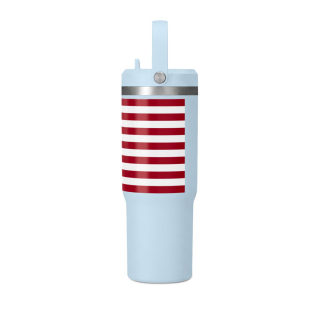 American Flag Tumbler 32oz | USA Stars Stripes Stainless Travel Cup 26
