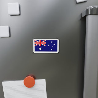 Australian Flag Die-Cut Magnet | Australia Rectangle Flag Magnet 7
