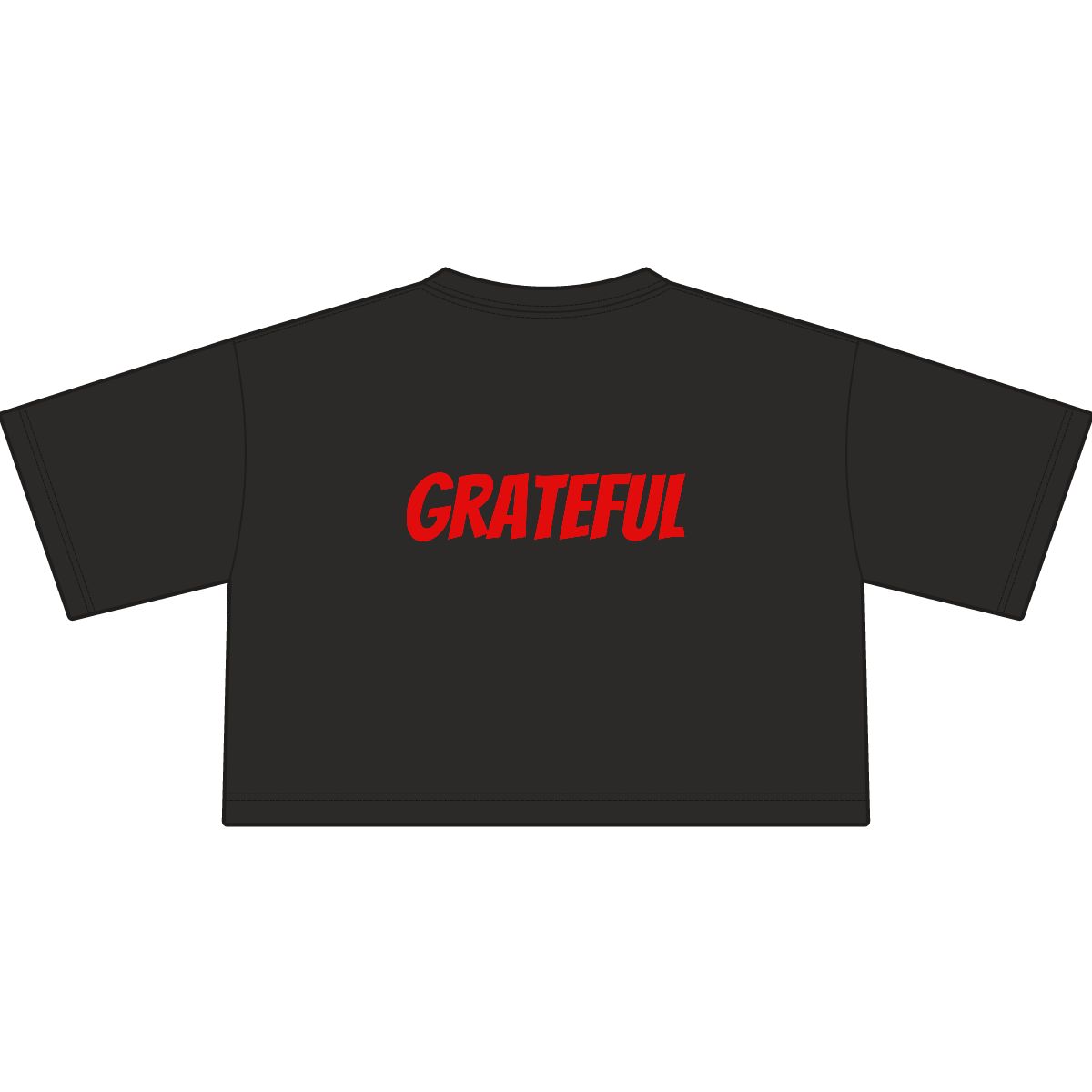 FOCUS graphic cropped tee