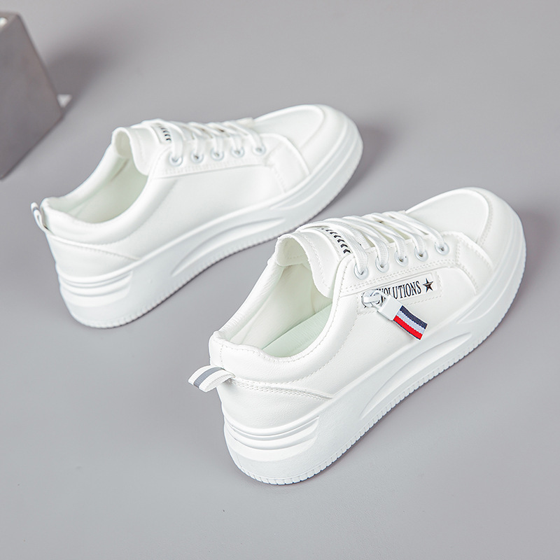 Casual Board Shoes for Women | Cross-Strap Platform Sneakers