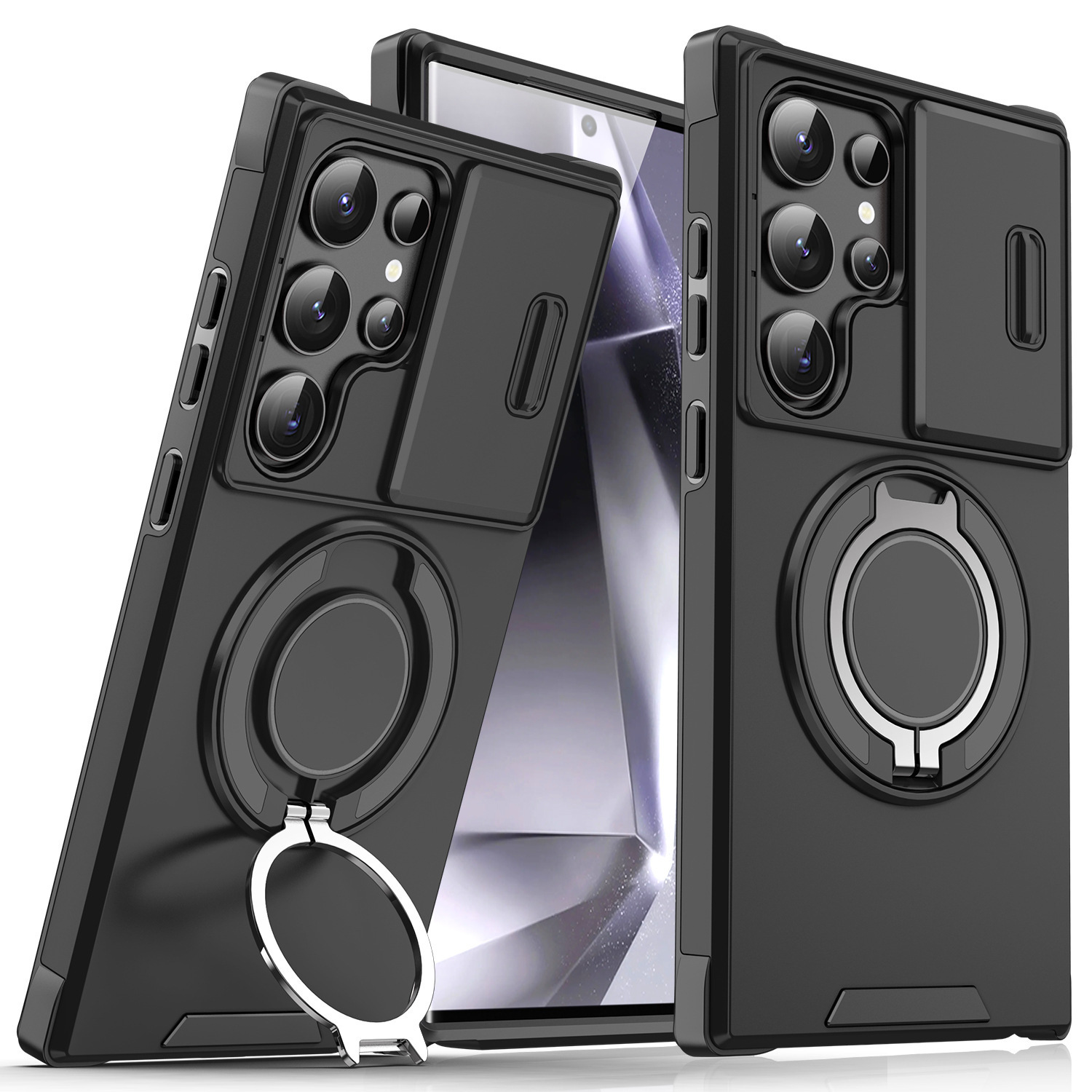 Phone holder — magnetic rotating car mount for Samsung S26 Ultra and more