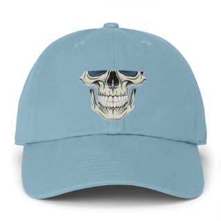 Grinning Skull Cap | Baseball Hat Skull Face 13