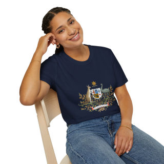 Australian Coat of Arms shirt | Kangaroo Emu Crest T-Shirt 118