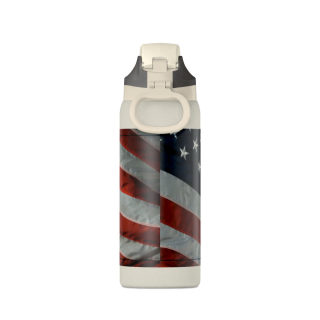 Uncle Sam Pointing Water Bottle | American Flag Patriotic 32oz 17