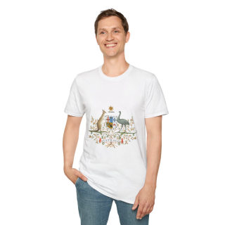 Australian Coat of Arms shirt | Kangaroo Emu Crest T-Shirt 1