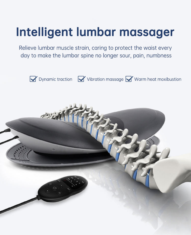 Inflatable Waist Massage Belt for Heat & Lumbar Traction