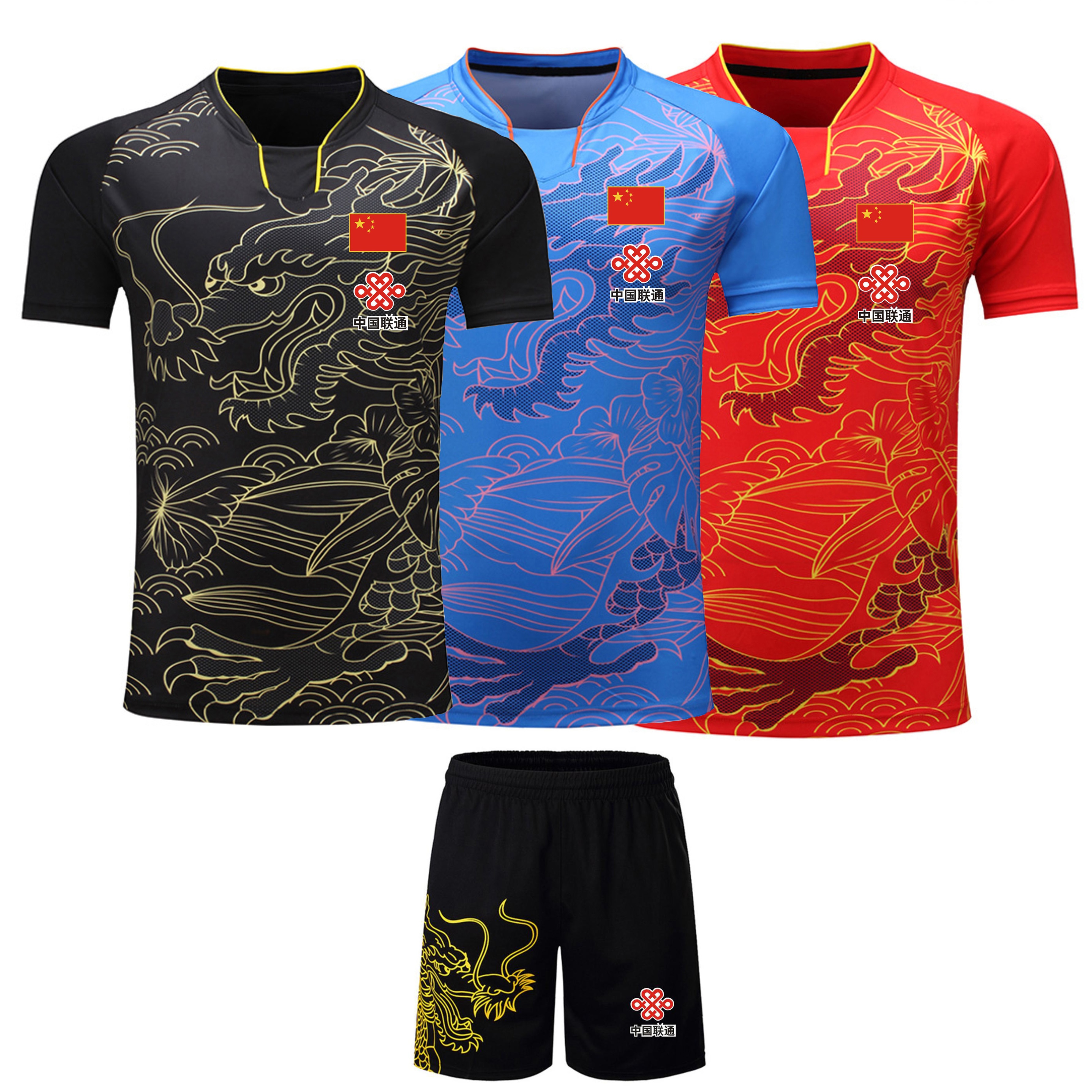 Table Tennis Jersey & Shorts Set | Men's/Women's/Kids' Ping Pong Shirt