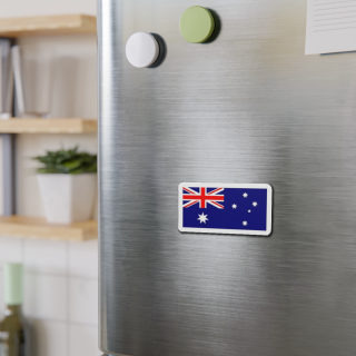 Australian Flag Die-Cut Magnet | Australia Rectangle Flag Magnet 12