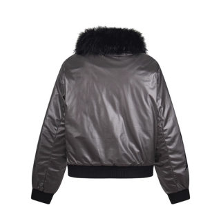 Faux Fur Collar Cotton Coat | Loose Casual Thickened Jacket 2