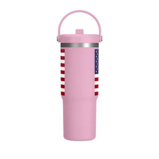 American Flag Tumbler 32oz | USA Stars Stripes Stainless Travel Cup 21