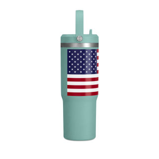 American Flag Tumbler 32oz | USA Stars Stripes Stainless Travel Cup 11