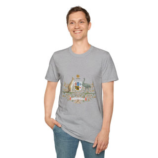 Australian Coat of Arms shirt | Kangaroo Emu Crest T-Shirt 83