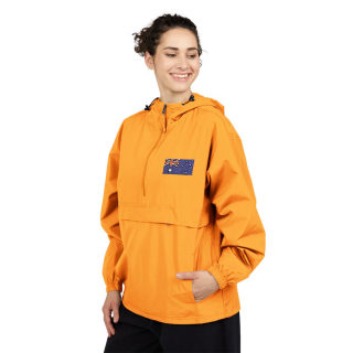 Packable Anorak Jacket | Hooded Windbreaker, Pocket Patch Detail 30