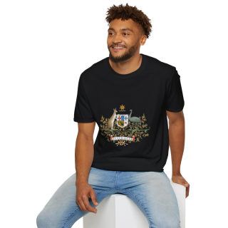 Australian Coat of Arms shirt | Kangaroo Emu Crest T-Shirt 132