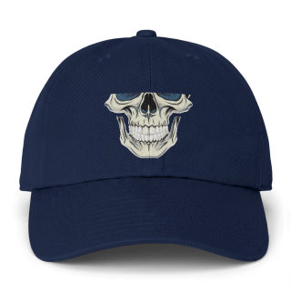 Grinning Skull Cap | Baseball Hat Skull Face 15