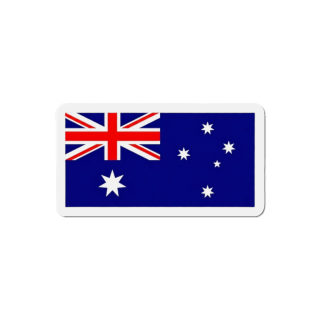 Australian Flag Die-Cut Magnet | Australia Rectangle Flag Magnet 4