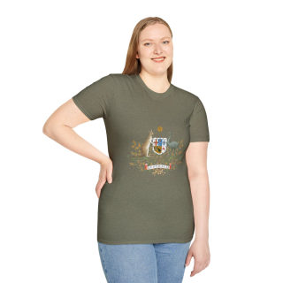Australian Coat of Arms shirt | Kangaroo Emu Crest T-Shirt 64