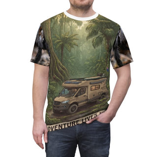 Camper Van Jungle Adventure Tee | All Over Print Shirt 12