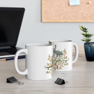 Australian Coat of Arms Mug | Kangaroo Emu Crest Ceramic Mug 12