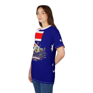 Australian Flag Coat of Arms Tee | All-Over Print Shirt 25