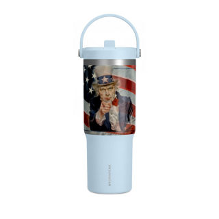 Uncle Sam Pointing American Flag Tumbler | 32oz Nomad 5