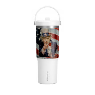 Uncle Sam Pointing American Flag Tumbler | 32oz Nomad 3