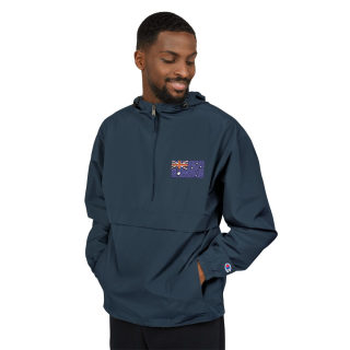 Packable Anorak Jacket | Hooded Windbreaker, Pocket Patch Detail 22