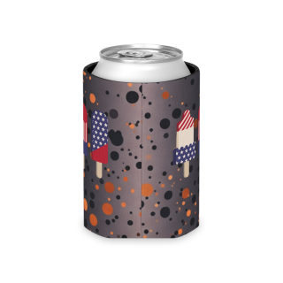 American Flag Popsicles Can Cooler | Patriotic Fourth of July Koozie 9