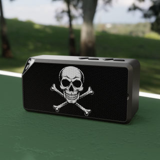 Skull and Crossbones Bluetooth Speaker | Pirate Skull Portable Speaker 5