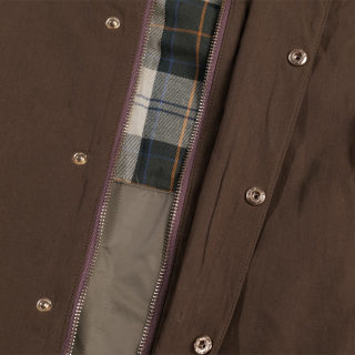 Loose Fit Workwear Jacket | Street Trend Flip Collar Zip-Up 3