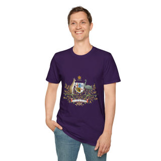 Australian Coat of Arms shirt | Kangaroo Emu Crest T-Shirt 90