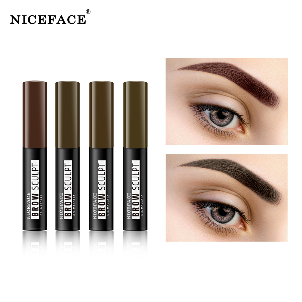 NICEFACE 4-Color Waterproof Eyebrow Tinting Cream