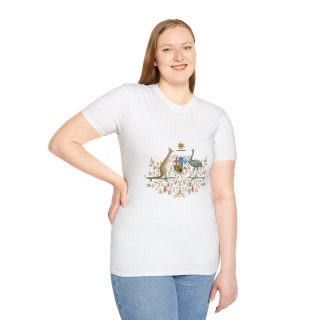 Australian Coat of Arms shirt | Kangaroo Emu Crest T-Shirt 71