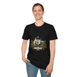 Australian Coat of Arms shirt | Kangaroo Emu Crest T-Shirt 82