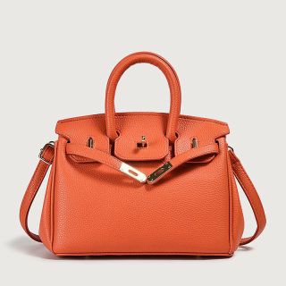 Women's PU Leather Handbag, Classic Tote Style 3