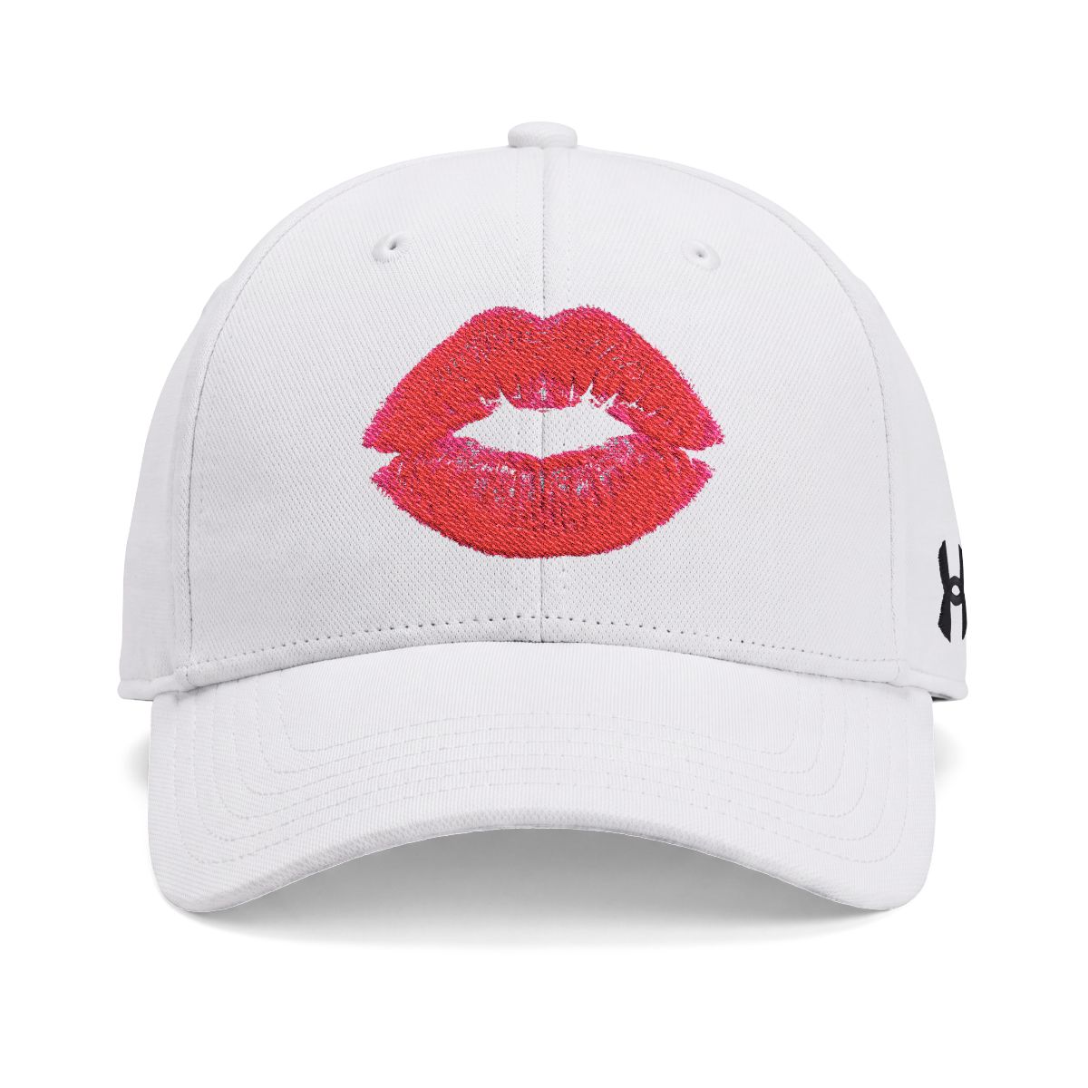 Glitter Kiss Lips Cap | Baseball Hat with Lip Print