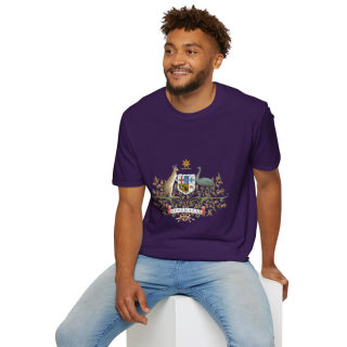 Australian Coat of Arms shirt | Kangaroo Emu Crest T-Shirt 140