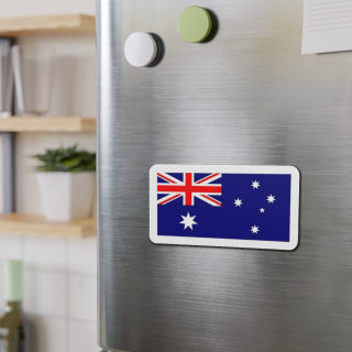 Australian Flag Die-Cut Magnet | Australia Rectangle Flag Magnet 14
