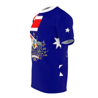Australian Flag Coat of Arms Tee | All-Over Print Shirt 28