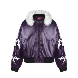 Faux Fur Collar Cotton Coat | Loose Casual Thickened Jacket 3