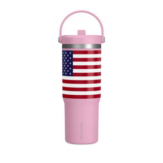 American Flag Tumbler 32oz | USA Stars Stripes Stainless Travel Cup 7