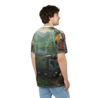 Overland Expedition Truck tee | Jungle Camper All-Over Print Shirt 15