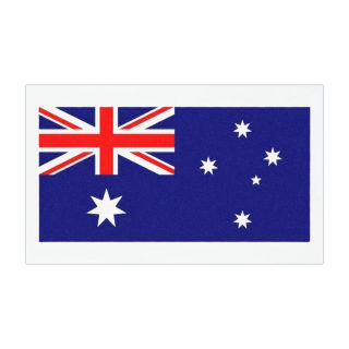 Australian Flag Car Magnet | Rectangle Australiana Vehicle Magnet 2