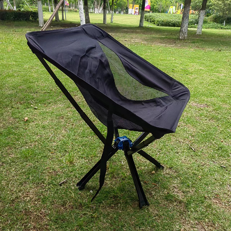 Foldable Camping Picnic Chair with Backrest, Aluminum