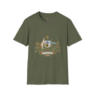 Australian Coat of Arms shirt | Kangaroo Emu Crest T-Shirt 15