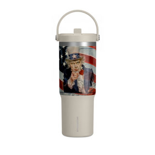 Uncle Sam Pointing American Flag Tumbler | 32oz Nomad 2