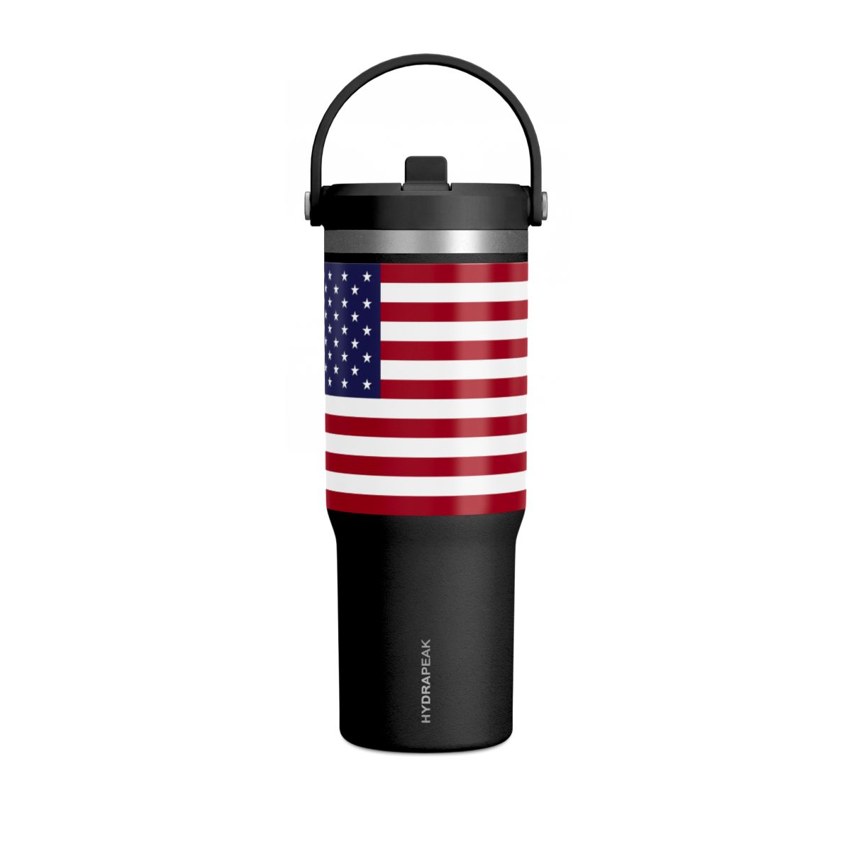 American Flag Tumbler 32oz | USA Stars Stripes Stainless Travel Cup