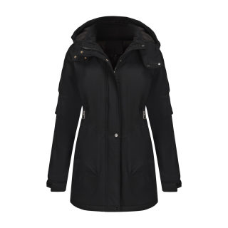 Women's Long Sleeve Hooded Jacket with Pockets 6